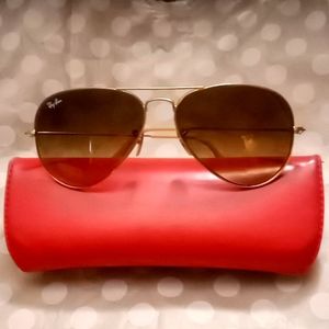 Authentic Ray-Ban Aviator Sunglasses